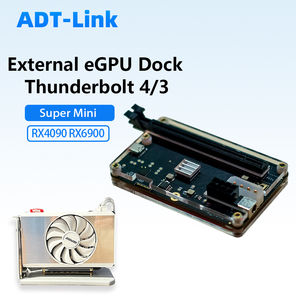 Thunderbolt 4 Egpu Dock Mini Pc - แท่นเชื่อมต่อ Thunderbolt 4 3 EGPU สำหรับการ์ดจอภายนอก