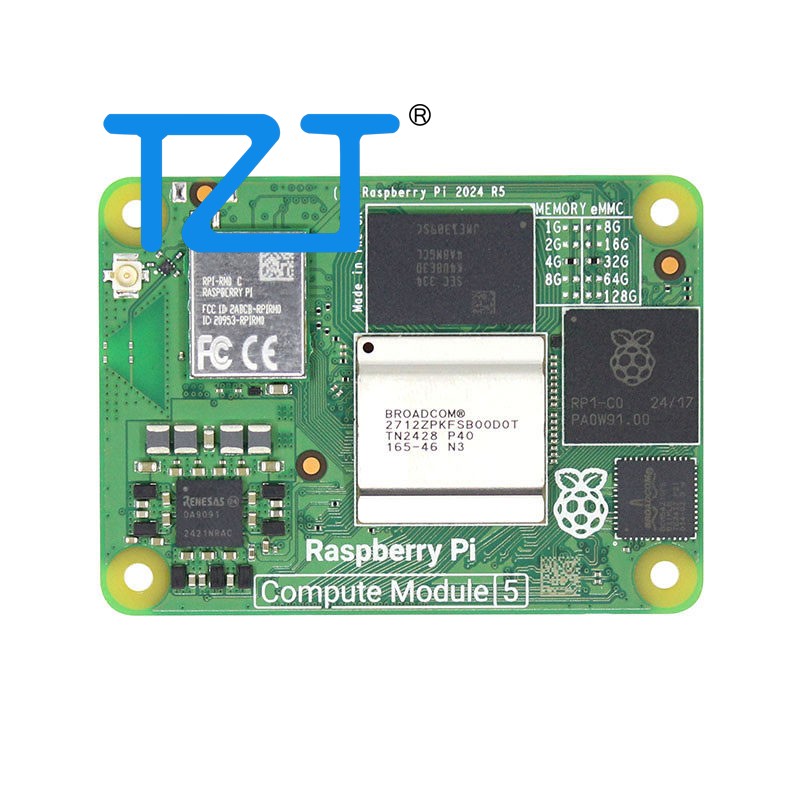 Raspberry Pi 5 8Gb Board - โมดูลคอมพิวเตอร์ TZT 5 บลูทูธ 5.0 4-Core