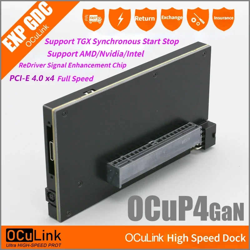 Oculink Egpu Mini Pc - เคส OCuP4GaN OCuLink GPU Dock พร้อมชิป