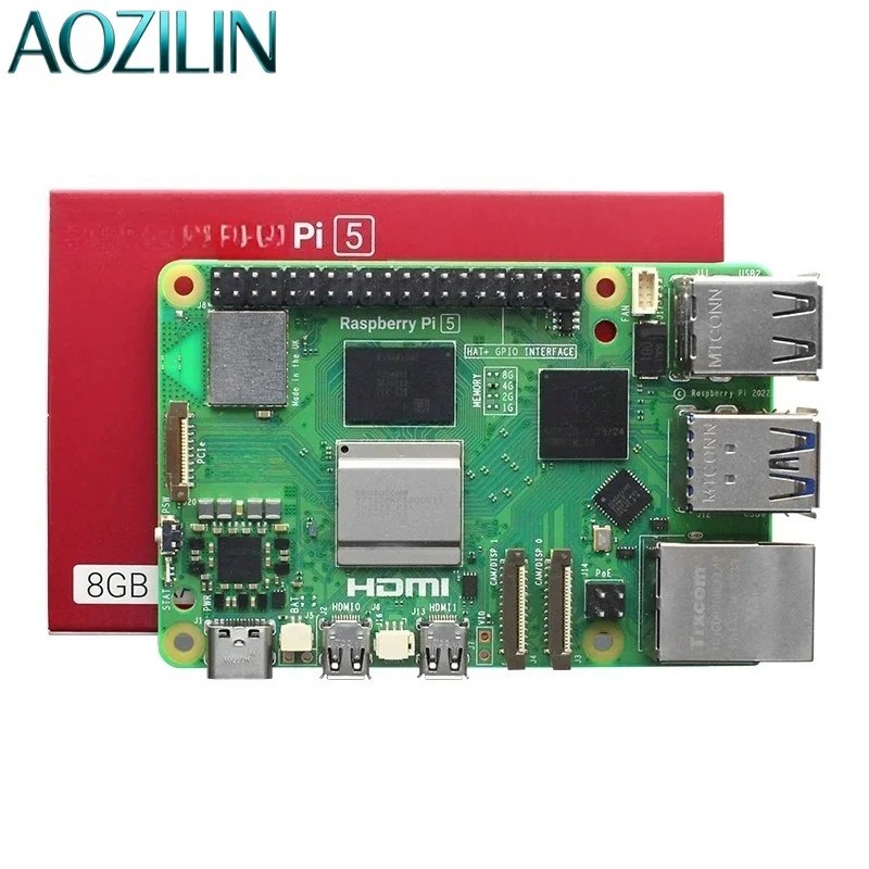 Raspberry Pi 5 8Gb Board - ชุดบอร์ดพัฒนาและเมนบอร์ดสำหรับ Raspberry Pi 5 8GB /4B,