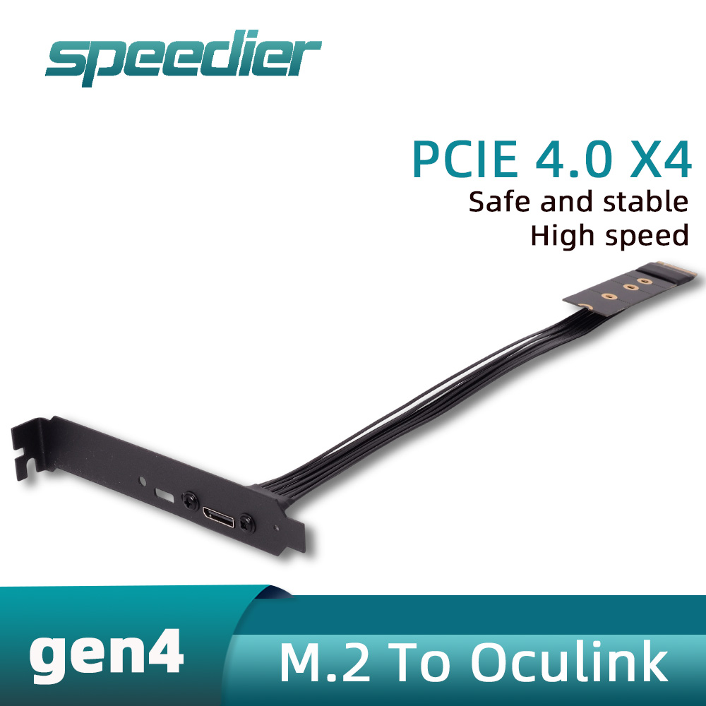 Oculink Egpu Mini Pc - สายต่อขยายอะแดปเตอร์ PCIE 4.0 X4 Gen4 M.2