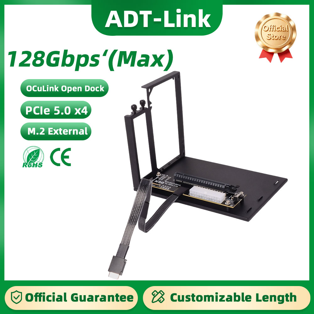 Oculink Egpu Mini Pc - อะแดปเตอร์ ADT-Link PCIe 5.0 K993G OcuLink