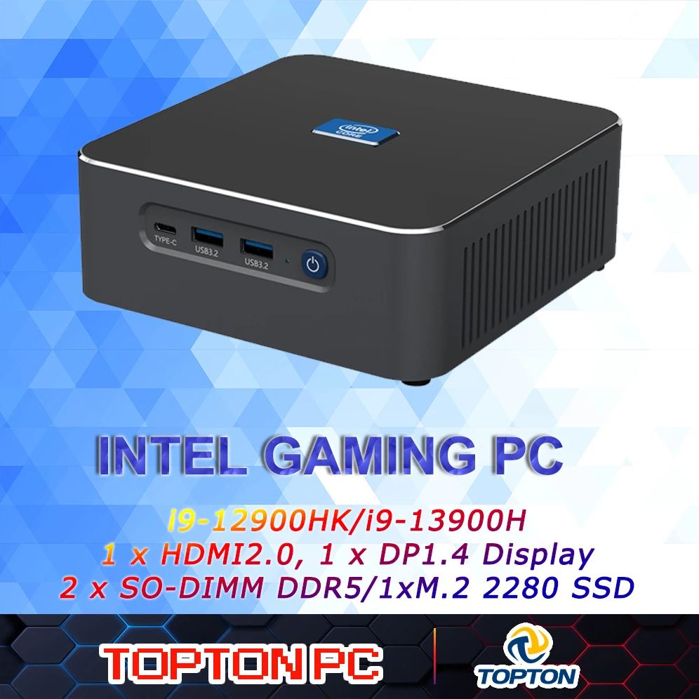 Intel Core I9 13900H Mini Pc - มินิพีซี 2025 i9-13900H i9 12900HK คอมพิวเตอร์ตั้งโต๊ะ