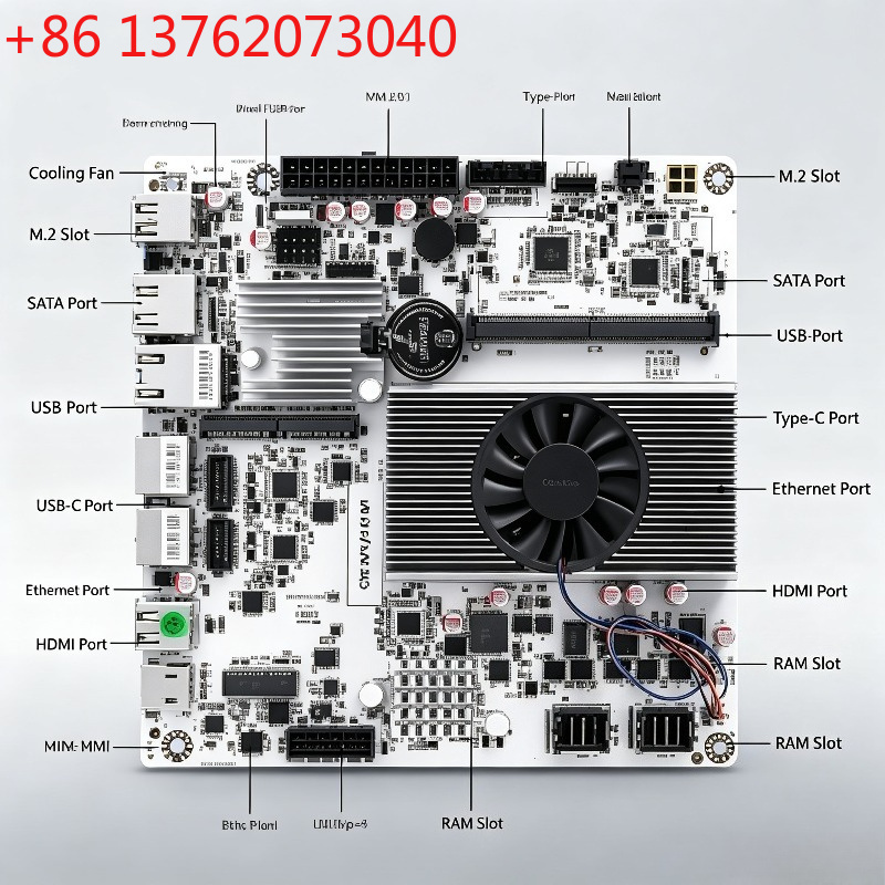 Nas Motherboard 8 Sata Mini Itx - เมนบอร์ด Mini ITX NAS พร้อม N150/N355,