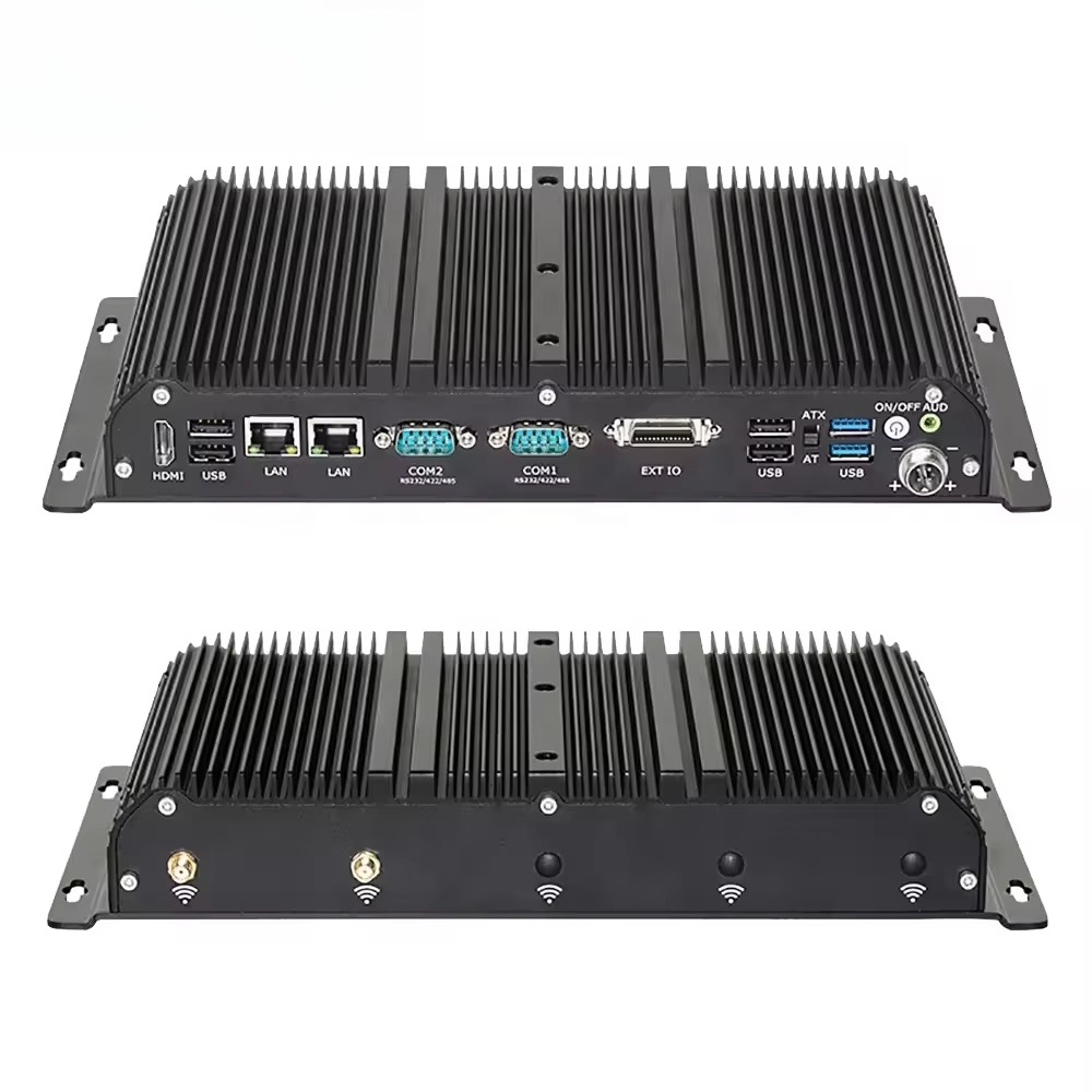 Fanless Industrial Pc Rs485 Core I7 - คอมพิวเตอร์อุตสาหกรรมแบบฝังตัว ทนทาน ไร้พัดลม 12V 24V 36V