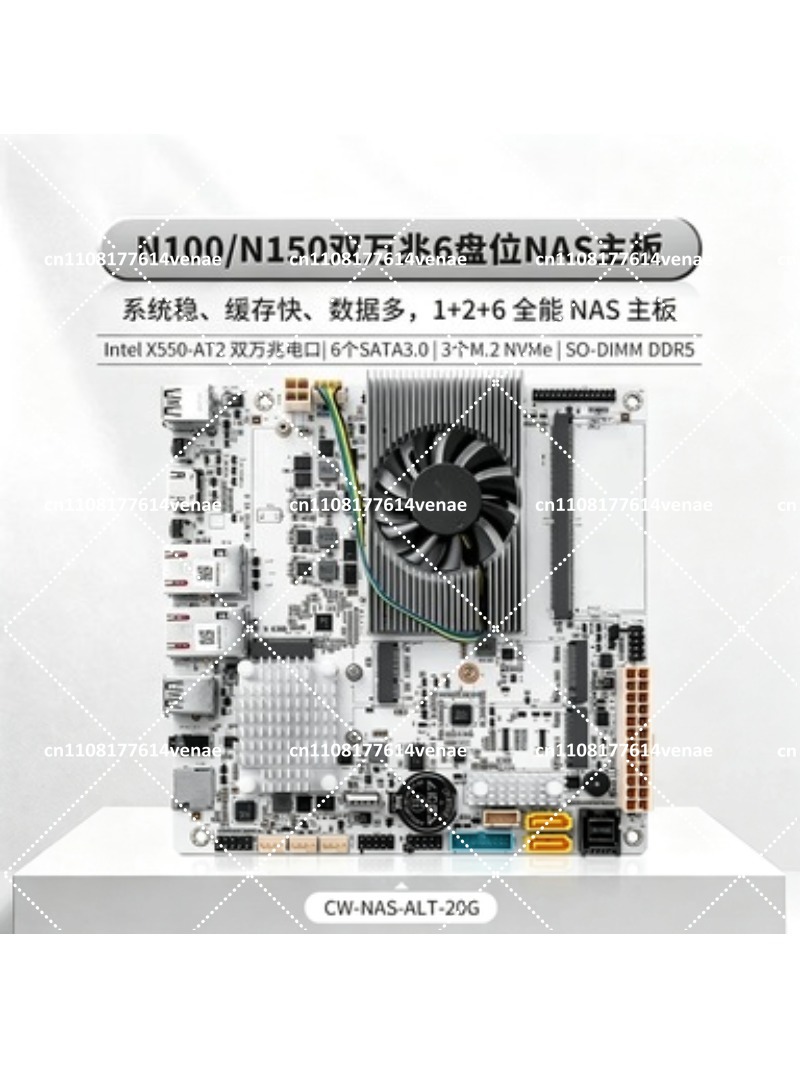 เมนบอร์ด NAS 8 ช่องใส่ฮาร์ดดิส - Nas Motherboard 8 Sata Mini Itx บทวิจารณ์และราคา