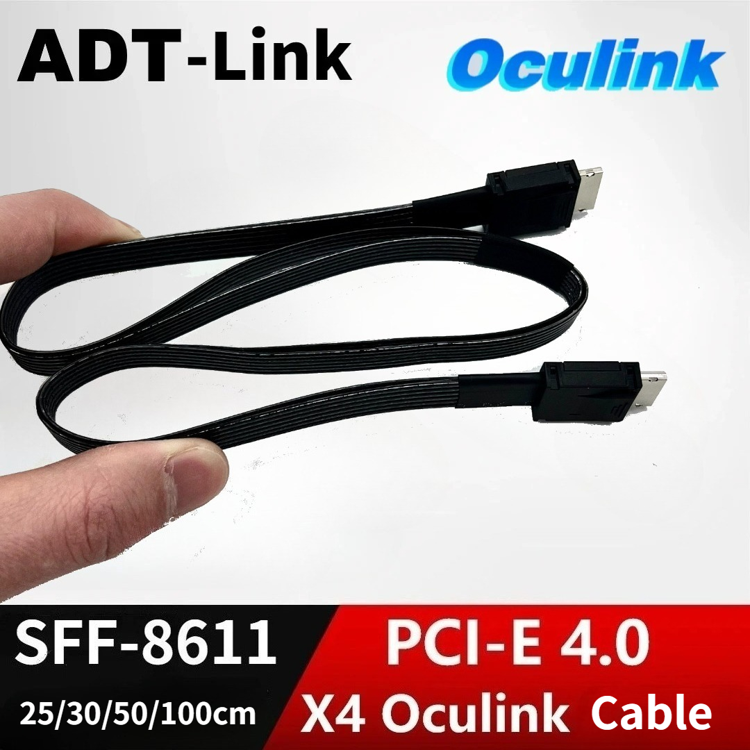 ADT-Link สายต่อขยาย PCI-E 4.0  - Oculink Egpu Mini Pc บทวิจารณ์และราคา