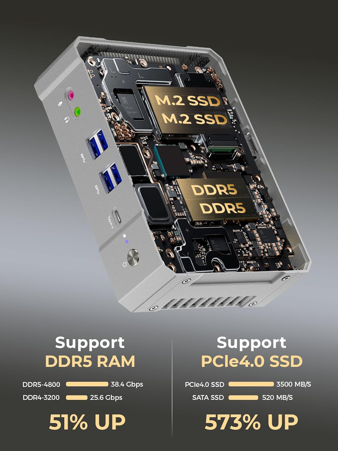 Intel Core i9 NUC Mini Gaming  - Intel Core I9 13900H Mini Pc บทวิจารณ์และราคา