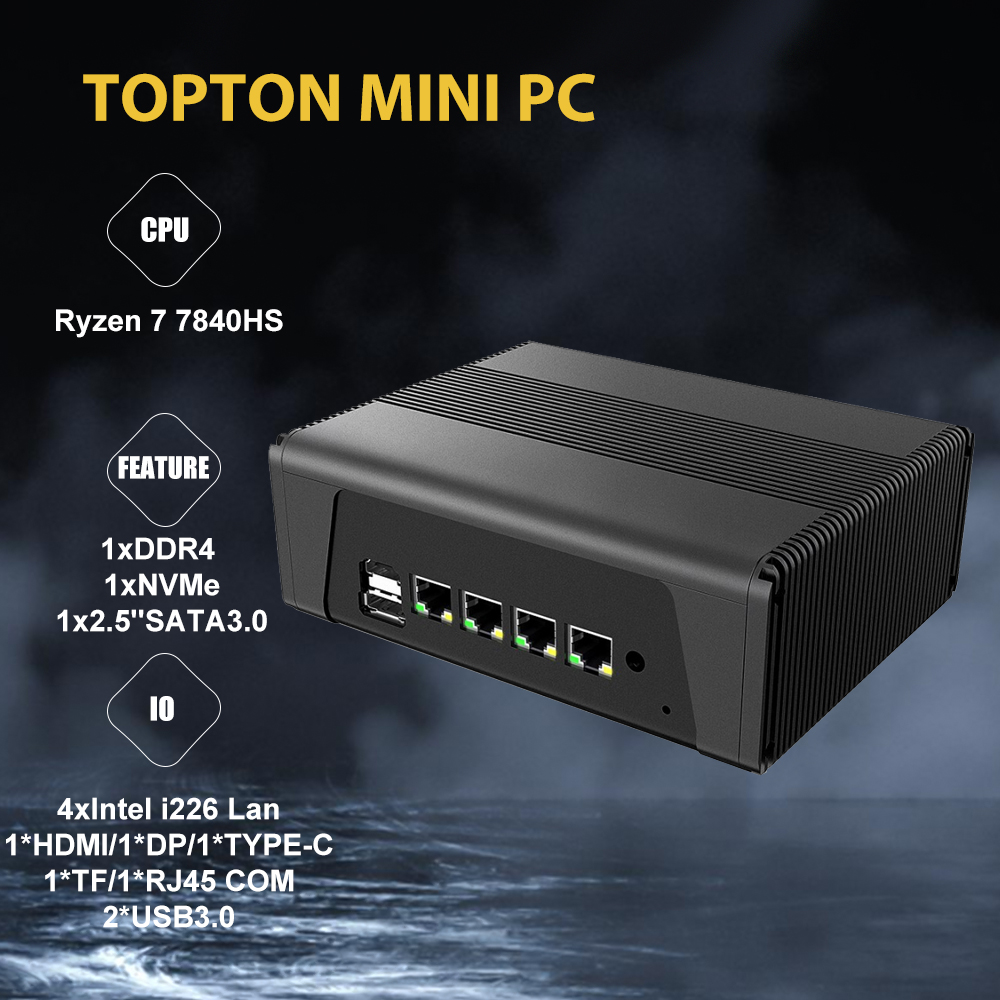 ซูเปอร์ดีล มินิซอฟต์เราเตอร์ A - Amd Ryzen 7 7840Hs Mini Pc บทวิจารณ์และราคา