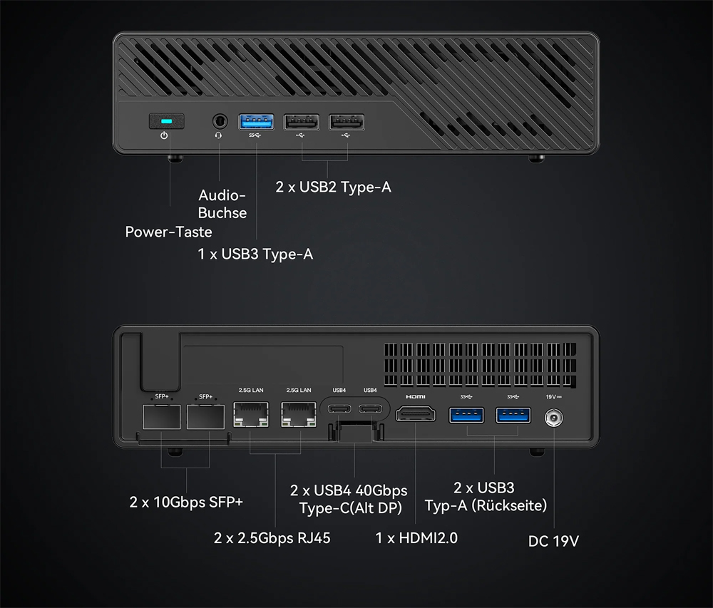 MINISFORUM Mini PC MS-01 Intel - Intel Core I9 13900H Mini Pc บทวิจารณ์และราคา