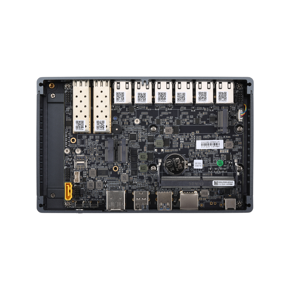มินิพีซีแบบเบียร์โบน 2x Intel  - Dual Lan 10G Sfp+ Mini Pc บทวิจารณ์และราคา