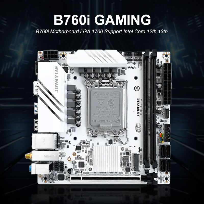 เมนบอร์ด JGINYUE B760I GAMING  - Lga1700 Itx Motherboard Ddr5 บทวิจารณ์และราคา