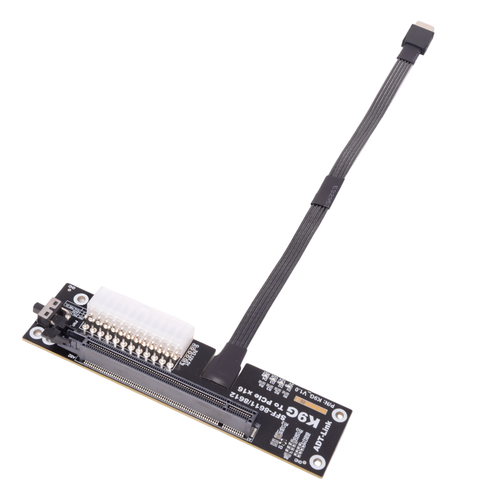 ด็อก GPU ADT-Link OCuLink PCIe - Oculink Egpu Mini Pc บทวิจารณ์และราคา
