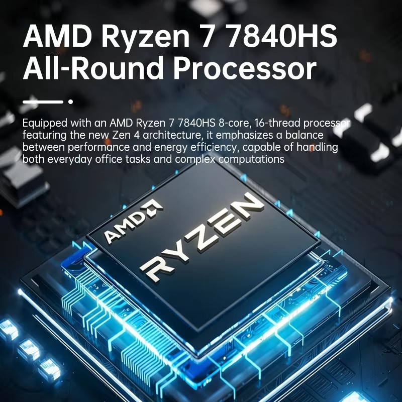 Topton มินิพีซีพกพาสำหรับเล่นเ - Amd Ryzen 7 7840Hs Mini Pc บทวิจารณ์และราคา