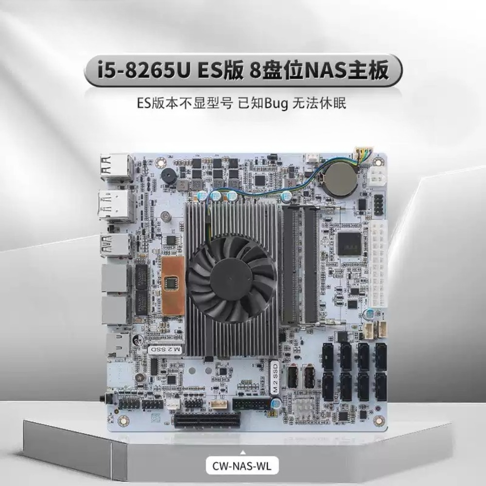 เมนบอร์ด Mini‑ITX สีขาว M11 NA - Nas Motherboard 8 Sata Mini Itx บทวิจารณ์และราคา