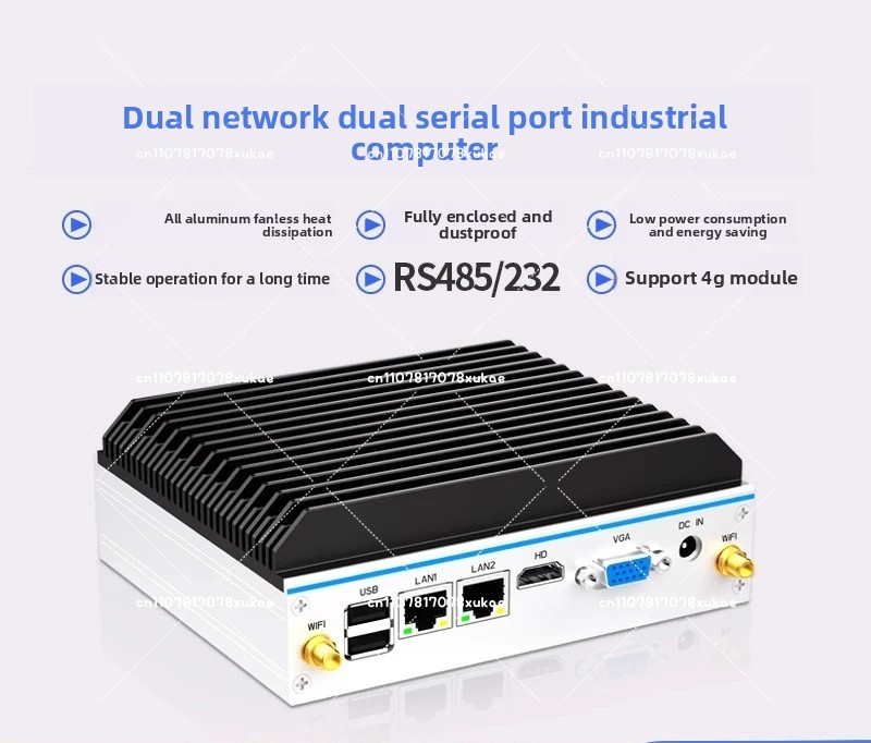 มินิพีซีอุตสาหกรรม - Quad-Core - Fanless Industrial Pc Rs485 Core I7 บทวิจารณ์และราคา