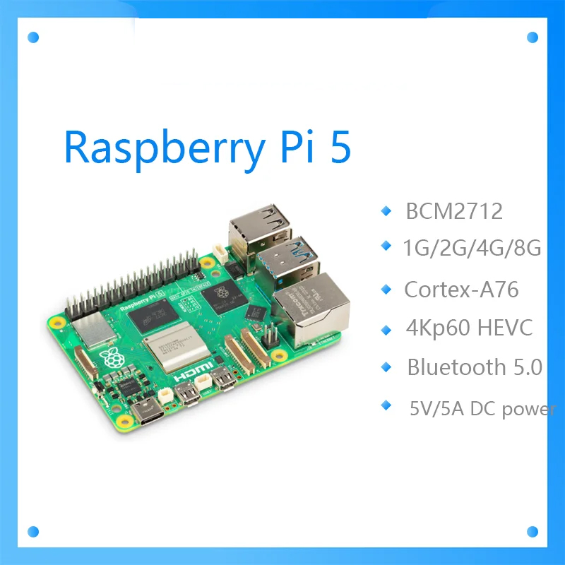 บอร์ดพัฒนา Raspberry Pi 5 Cort - Raspberry Pi 5 8Gb Board บทวิจารณ์และราคา