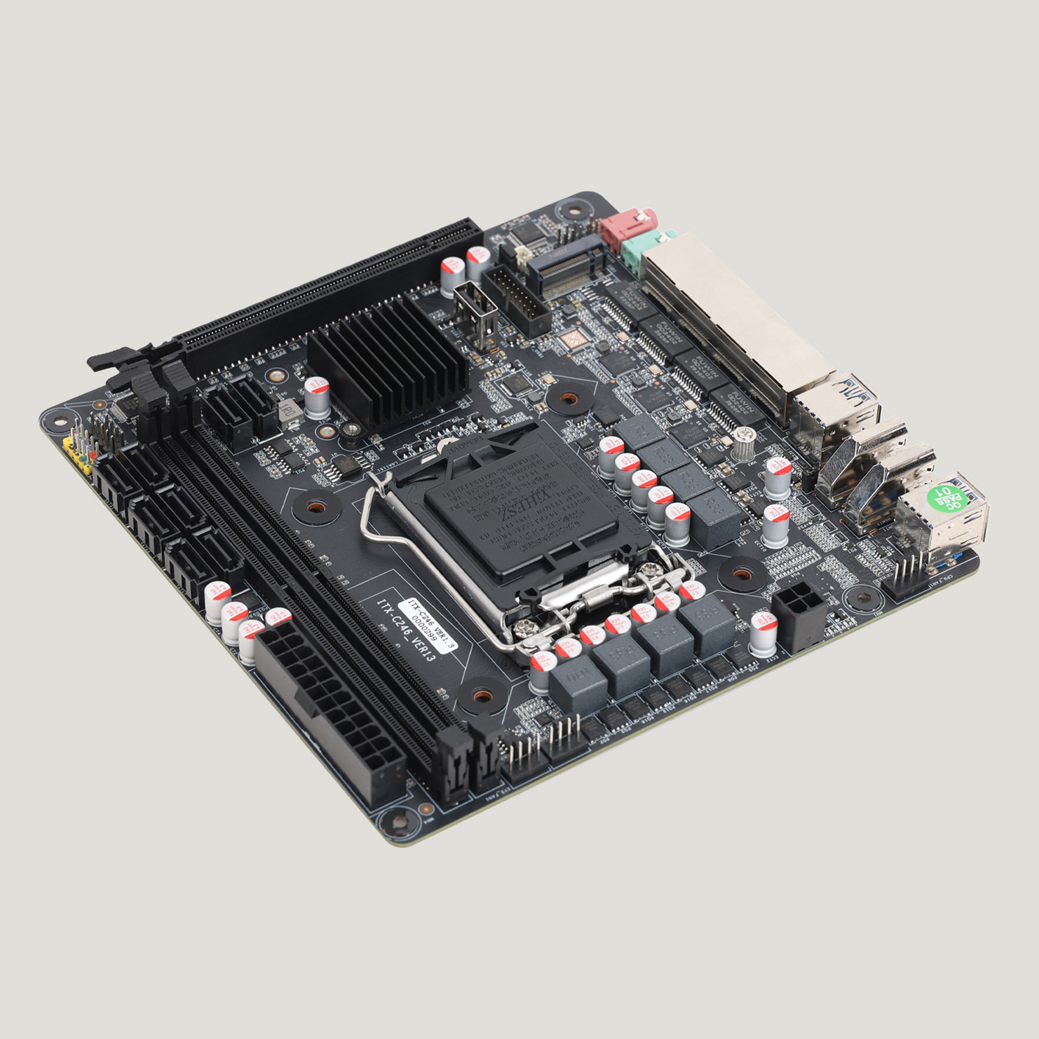 8-Bays C246 Vpro NAS เมนบอร์ด  - Nas Motherboard 8 Sata Mini Itx บทวิจารณ์และราคา