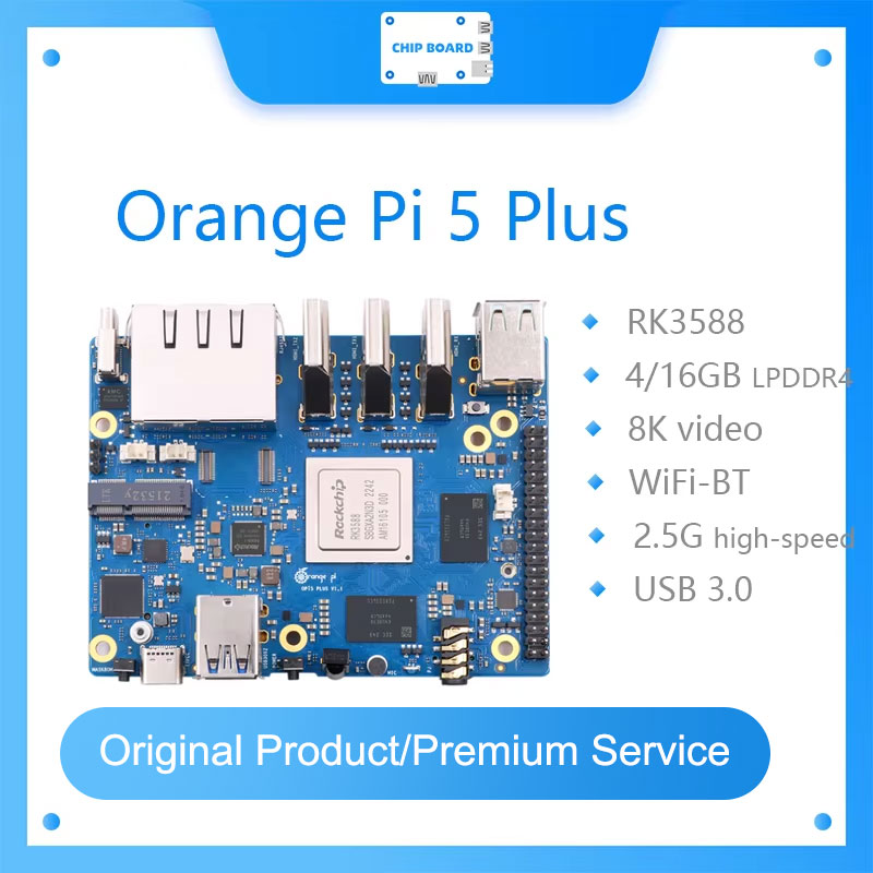ORANGE Pi 5 plus บอร์ดเดี่ยว R - Rockchip Rk3588 Development Board บทวิจารณ์และราคา
