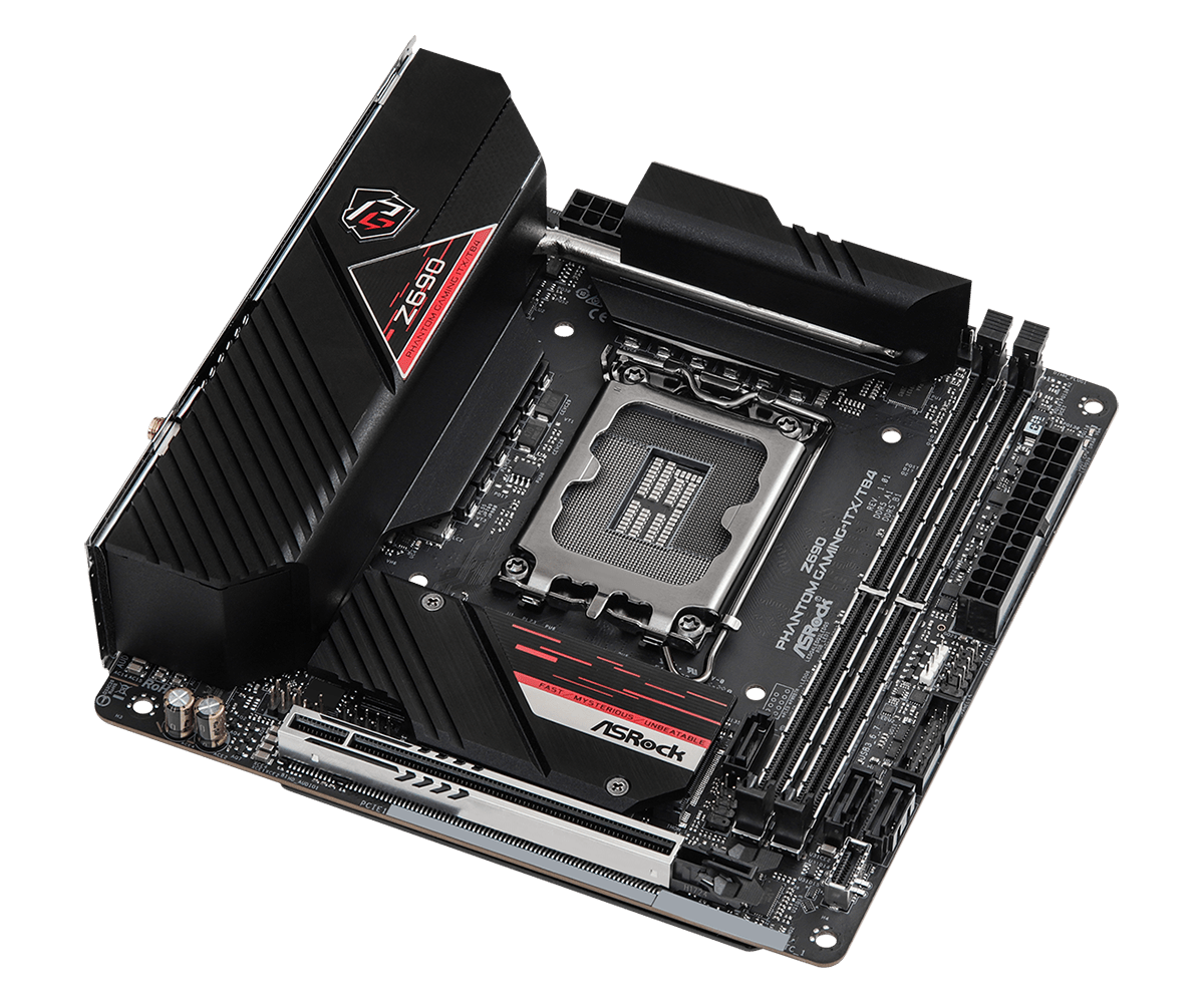 ASROCK Z690 Phantom Gaming-ITX - Lga1700 Itx Motherboard Ddr5 บทวิจารณ์และราคา