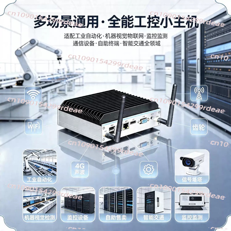 มินิพีซีอุตสาหกรรม - Quad-Core - Fanless Industrial Pc Rs485 Core I7 บทวิจารณ์และราคา