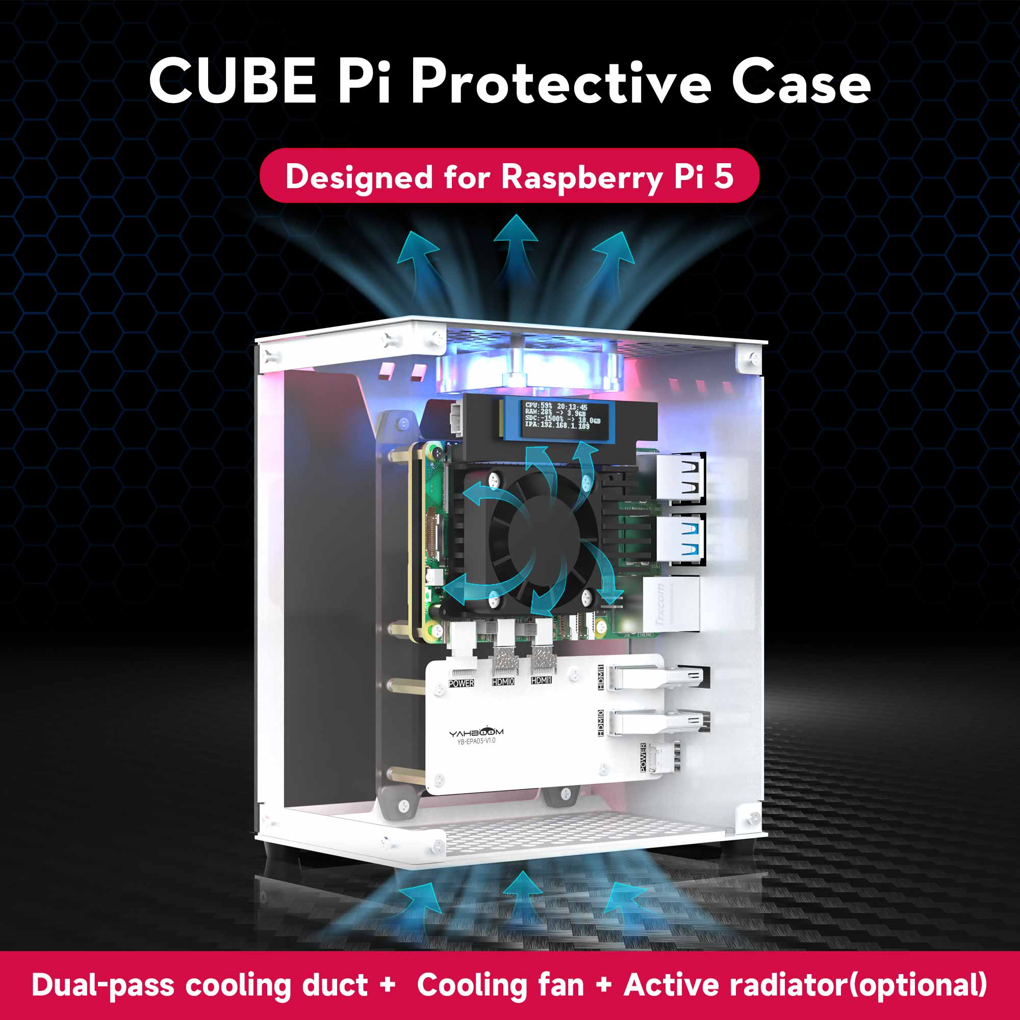 Raspberry Pi 5 กรณีชุดป้องกันพ - Raspberry Pi 5 8Gb Board บทวิจารณ์และราคา